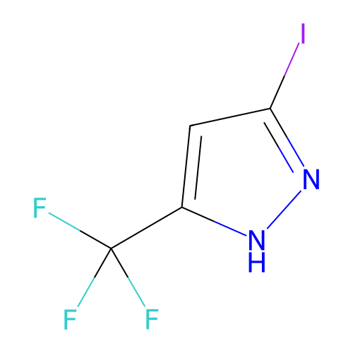 3-碘-5-(三氟甲基)-1H-吡唑,3-Iodo-5-(trifluoromethyl)-1H-pyrazole