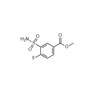 4-氟-3-氨磺酰基苯甲酸甲酯,Methyl 4-fluoro-3-sulfamoylbenzoate