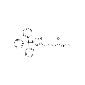 4-(1-三苯甲基-1H-咪唑-4-基)丁酸乙酯,Ethyl 4-(1-trityl-1H-imidazol-4-yl)butanoate