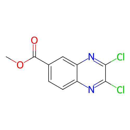 2,3-二氯-6-喹喔啉羧酸甲酯,Methyl 2,3-dichloroquinoxaline-6-carboxylate