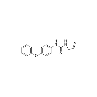 1-烯丙基-3-(4-苯氧基苯基)硫脲,1-Allyl-3-(4-phenoxyphenyl)thiourea