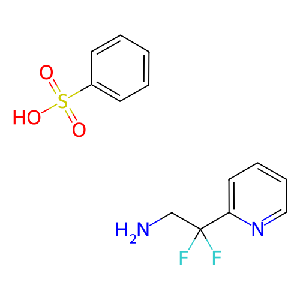 2,2-二氟-2-(吡啶-2-基)乙胺苯磺酸盐