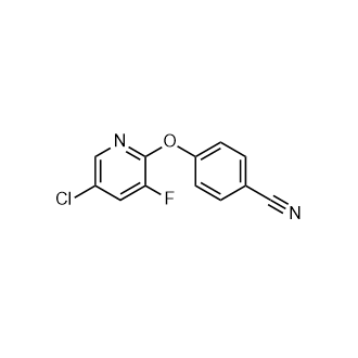 4-((5-氯-3-氟吡啶-2-基）氧基)苯甲腈