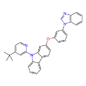 2-(3-(1H-苯并[d]咪唑-1-基)苯氧基)-9-(4-(叔丁基)吡啶-2-基)-9H咔唑