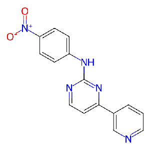 N-(4-硝基苯基)-4-(吡啶-3-基)嘧啶-2-胺