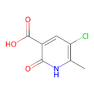 5-氯-6-甲基-2-氧代-1,2-二氢吡啶-3-羧酸