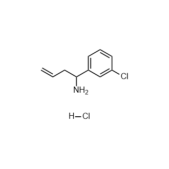 1-(3-氯苯基)丁-3-烯-1-胺盐酸盐