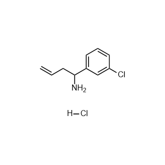 1-(3-氯苯基)丁-3-烯-1-胺鹽酸鹽