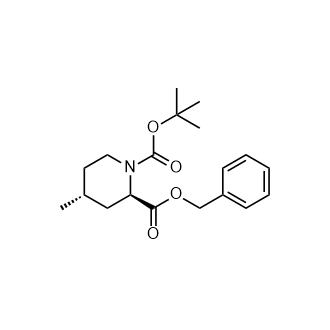 反式-1-Boc-4-甲基-哌啶-2-羧酸苄酯