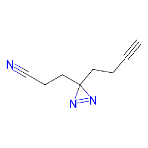 3-(3-(but-3-yn-1-基)-3H-二嗪-3-基)丙腈,1450754-43-4