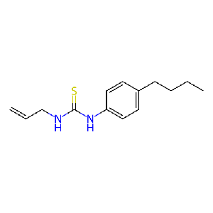 1-烯丙基-3-(4-丁基苯基)硫脲,902637-62-1