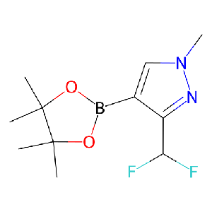 3-(二氟甲基)-1-甲基-4-(4,4,5,5-四甲基-1,3,2-二氧硼烷-2-基)-1H-吡唑,2197909-48-9