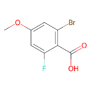 2-溴-6-氟-4-甲氧基苯甲酸