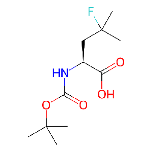 2-((叔丁氧基羰基)氨基)-4-氟-4-甲基戊酸