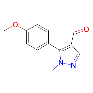 5-(4-甲氧基苯基)-1-甲基-1H-吡唑-4-甲醛,689250-54-2
