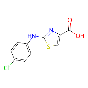 2-((4-氯苯基)氨基)噻唑-4-羧酸