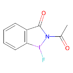 2-乙酰基-1-氟-1,2-二氢-3H-1λ3-苯并[d][1,2]碘唑-3-酮