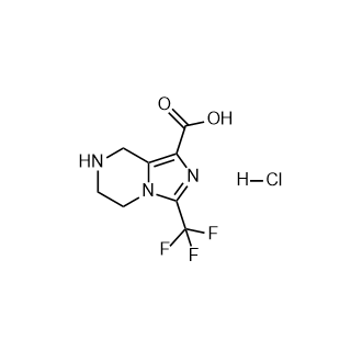 3-(三氟甲基)-5,6,7,8-四氢咪唑并[1,5-a]吡嗪-1-羧酸盐酸盐
