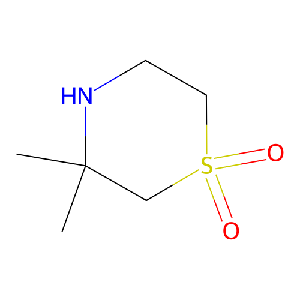 3,3-二甲基硫代吗啉1,1-二氧化物