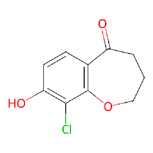 9-氯-8-羟基-3,4-二氢苯并[b]氧杂-5(2H)-酮