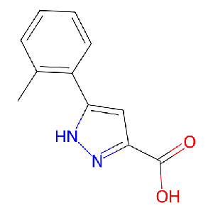 3-(2-甲基苯基)-1H-吡唑-5-羧酸,1140528-29-5