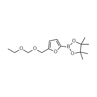 2-(5-((乙氧基甲氧基)甲基)呋喃-2-基)-4,4,5,5-四甲基-1,3,2-二氧硼烷