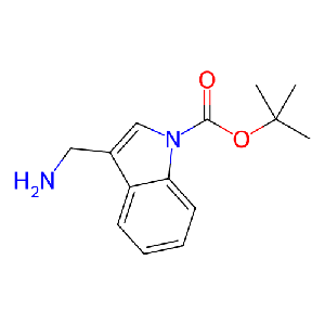 3-(氨基甲基)-1H-吲哚-1-羧酸叔丁酯