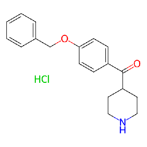 (4-苯基甲氧基苯基)-哌啶-4-基甲酮盐酸盐,1373028-81-9
