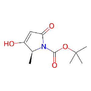 (S)-3-羟基-2-甲基-5-氧代-2,5-二氢-1H-吡咯-1-羧酸叔丁酯,223678-66-8