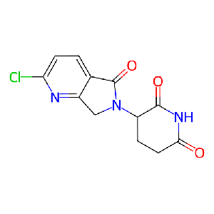 3-(2-氯-5-氧代-5H-吡咯并[3,4-b]吡啶-6(7H)-基)哌啶-2,6-二酮