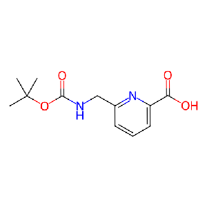 6-(((叔丁氧基羰基)氨基)甲基)吡啶甲酸