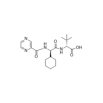 (R)-2-((R)-2-环己基-2-(吡嗪-2-甲酰氨基)乙酰氨基)-3,3-二甲基丁酸