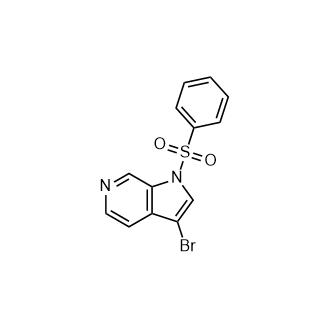 3-溴-1-(苯基磺酰基)-1H-吡咯并[2,3-c]吡啶