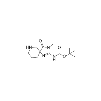(3-甲基-4-氧代-1,3,7-三氮杂螺[4.5]癸-1-烯-2-基)氨基甲酸叔丁酯