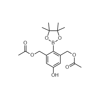 (5-羟基-2-(4,4,5,5-四甲基-1,3,2-二氧杂硼杂环戊烷-2-基)-1,3-亚苯基)双(亚甲基)二乙酸酯