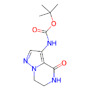 叔丁基(4-氧代-4,5,6,7-四氢吡唑并[1,5-a]吡嗪-3-基)氨基甲酸酯