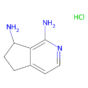 6,7-二氢-5H-环戊二烯并[c]吡啶-1,7-二胺二盐酸盐