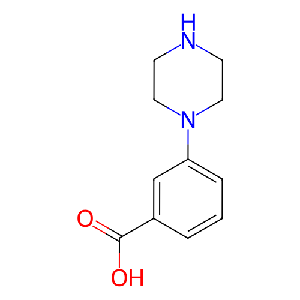 3-(哌嗪-1-基)苯甲酸