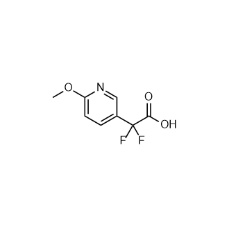 2,2-二氟-2-(6-甲氧基吡啶-3-基)乙酸