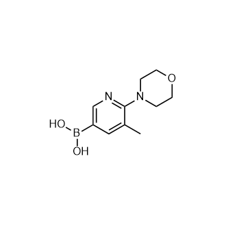 (5-甲基-6-吗啉吡啶-3-基)硼酸