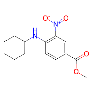 4-(环己基氨基)-3-硝基苯甲酸甲酯