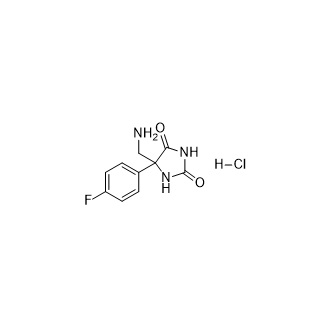 5-(氨基甲基)-5-(4-氟苯基)咪唑烷-2,4-二酮盐酸盐