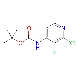 (2-氯-3-氟吡啶-4-基)氨基甲酸叔丁酯,1354223-71-4
