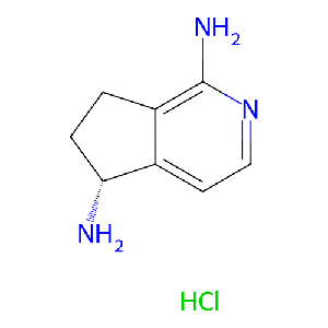 (R)-6,7-二氢-5H-环戊二烯并[c]吡啶-1,5-二胺二盐酸盐,2096419-45-1