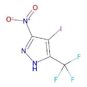 4-碘-3-硝基-5-(三氟甲基)-1H-吡唑