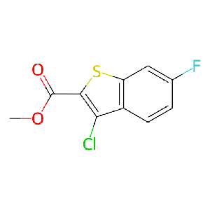 3-氯-6-氟苯并[b]噻吩-2-羧酸甲酯