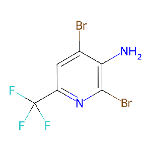 2,4-二溴-6-(三氟甲基)吡啶-3-胺