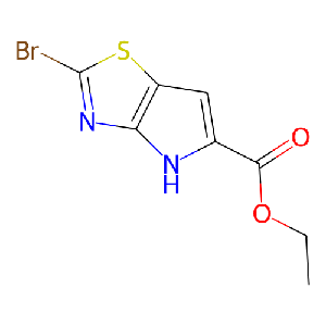 2-溴-4H-吡咯并[2,3-d]噻唑-5-羧酸乙酯