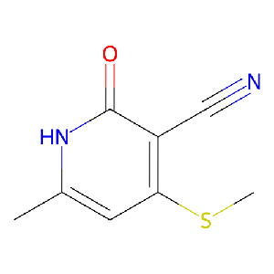 6-甲基-4-(甲硫基)-2-氧代-1,2-二氢吡啶-3-甲腈