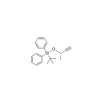 1,1'-[(1,1-二甲基乙基)[[(1S)-1-甲基-2-丙炔-1-基]氧基]亚甲硅烷基]二[苯]